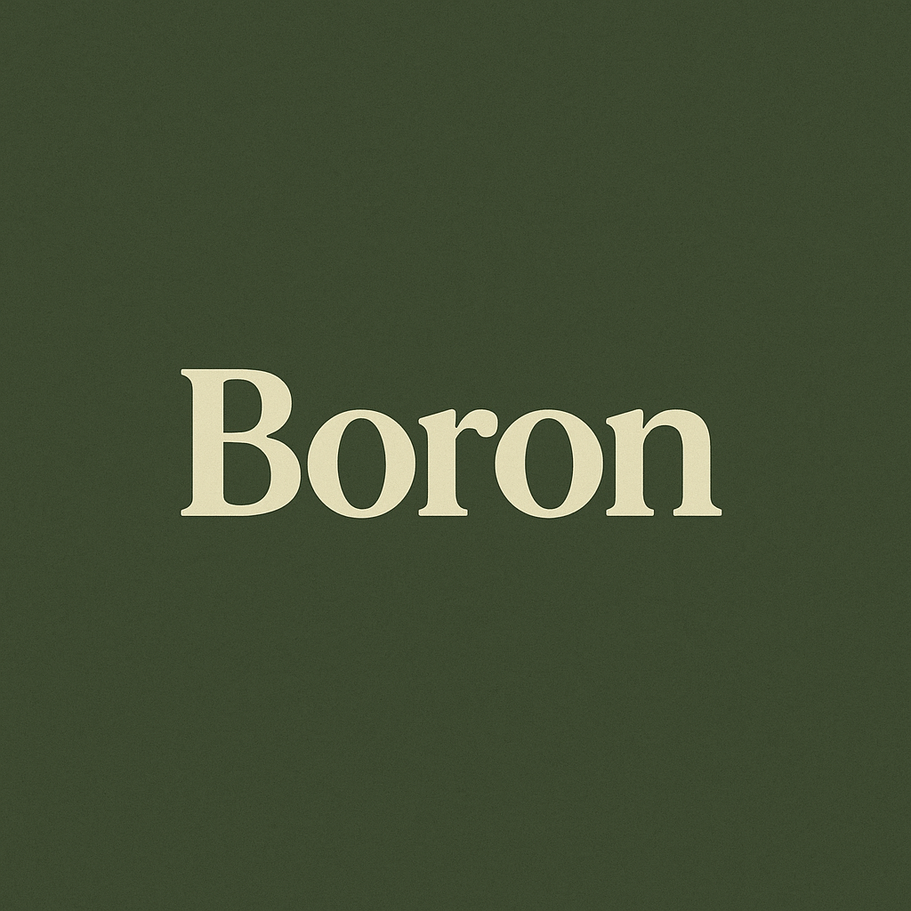 Boron (B)